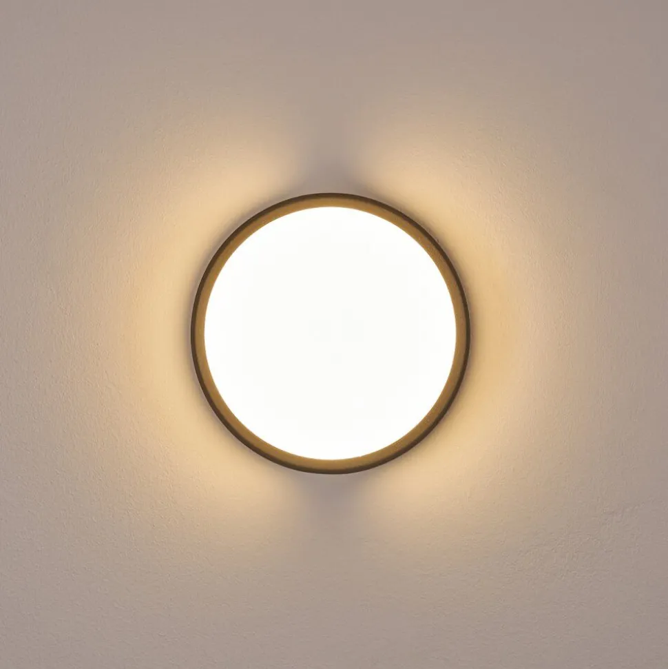 Applique Murale D'Exterieur Chiavari Led Anthracite, 1 Lumiere