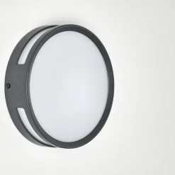 Applique Murale D'Exterieur Chiavari Led Anthracite, 1 Lumiere