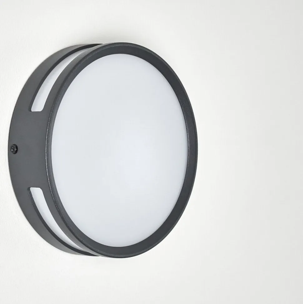 Applique Murale D'Exterieur Chiavari Led Anthracite, 1 Lumiere