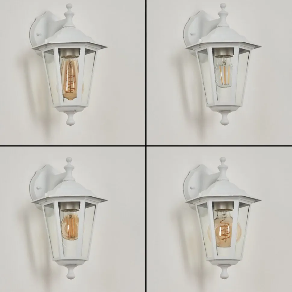 Applique Murale D'Exterieurvaltimo Blanc, 1 Lumiere