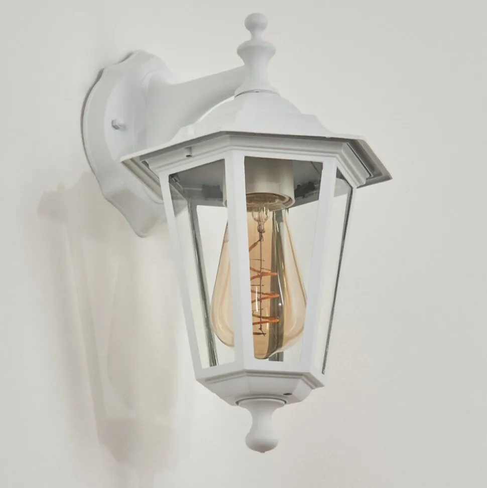 Applique Murale D'Exterieurvaltimo Blanc, 1 Lumiere