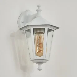 Applique Murale D'Exterieurvaltimo Blanc, 1 Lumiere