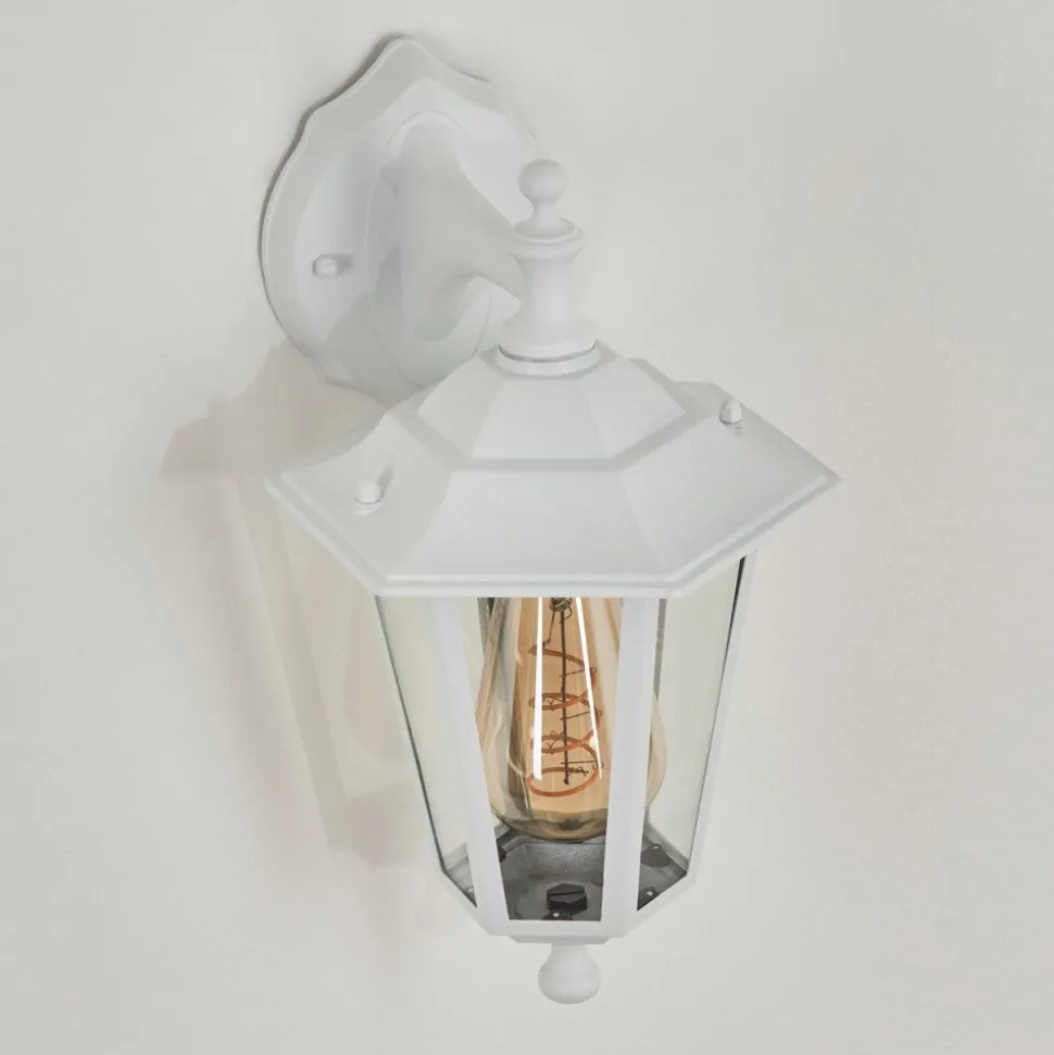 Applique Murale D'Exterieurvaltimo Blanc, 1 Lumiere