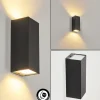 Applique Murale D'Exterieurbogachie Led Noir, 1 Lumiere
