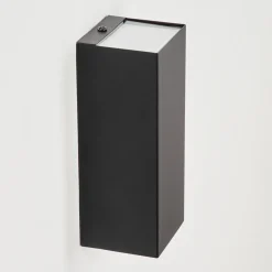 Applique Murale D'Exterieurbogachie Led Noir, 1 Lumiere