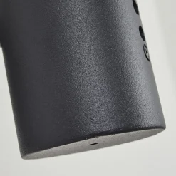 Applique Murale D'Exterieur Bubodefo Anthracite, 1 Lumiere, Detecteur De Mouvement