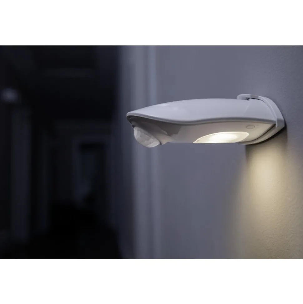 Applique Murale D'Exterieur Ledvance Door Blanc, 1 Lumiere, Detecteur De Mouvement