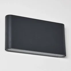 Applique Murale D'Exterieur Tinglev Led Anthracite, 2 Lumieres