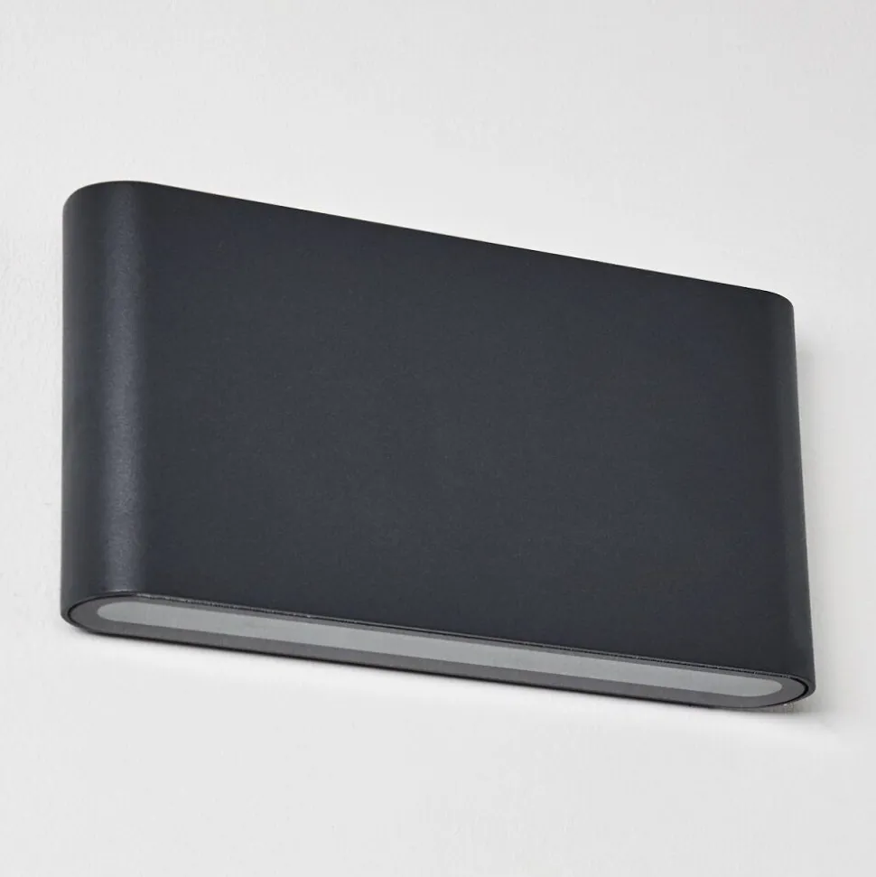 Applique Murale D'Exterieur Tinglev Led Anthracite, 2 Lumieres