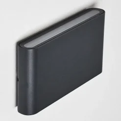 Applique Murale D'Exterieur Tinglev Led Anthracite, 2 Lumieres