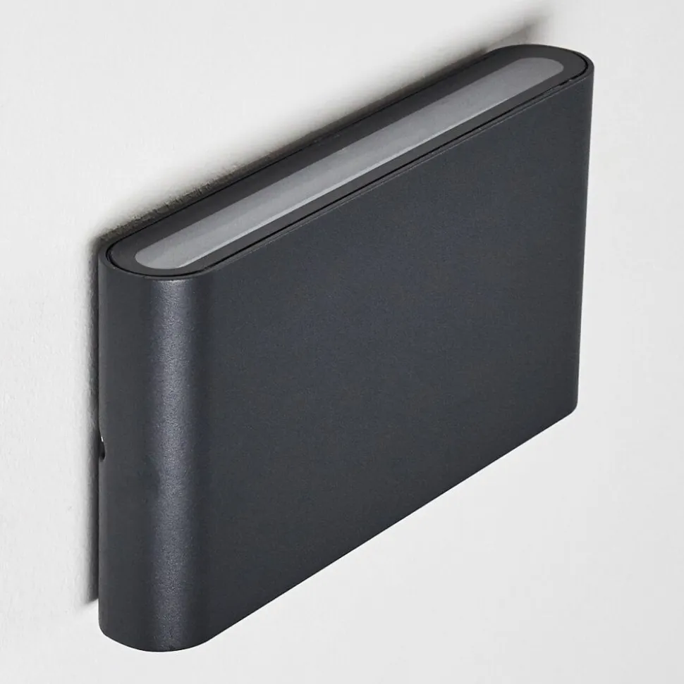 Applique Murale D'Exterieur Tinglev Led Anthracite, 2 Lumieres