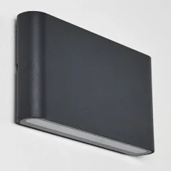 Applique Murale D'Exterieur Tinglev Led Anthracite, 2 Lumieres
