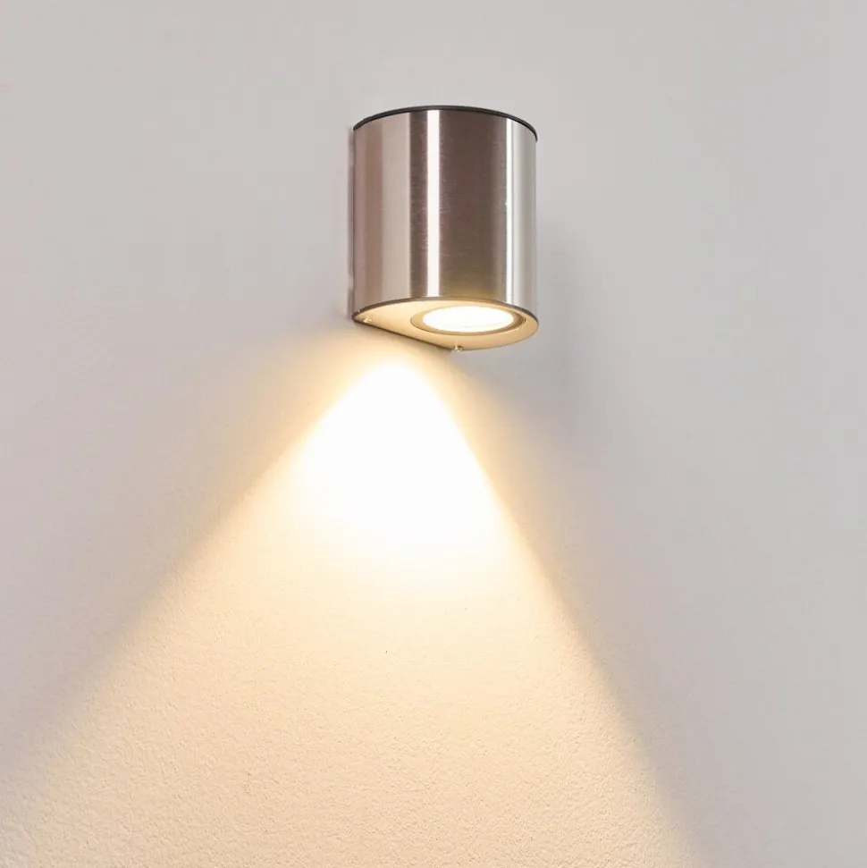 Applique Murale D'Exterieur Vano Led Acier Inoxydable, 1 Lumiere