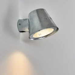 Applique Murale D'Exterieurcook Acier Inoxydable, Zingue, 1 Lumiere