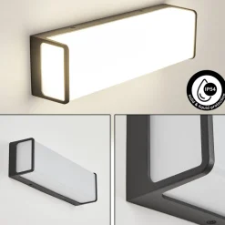 Applique Murale D'Exterieurburseryd Led Anthracite, 1 Lumiere