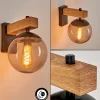 Applique Murale D'Exterieur Pampita Couleur Bois, 1 Lumiere