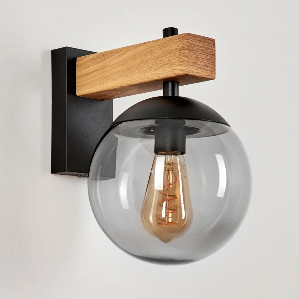 Applique Murale D'Exterieur Pampita Couleur Bois, 1 Lumiere