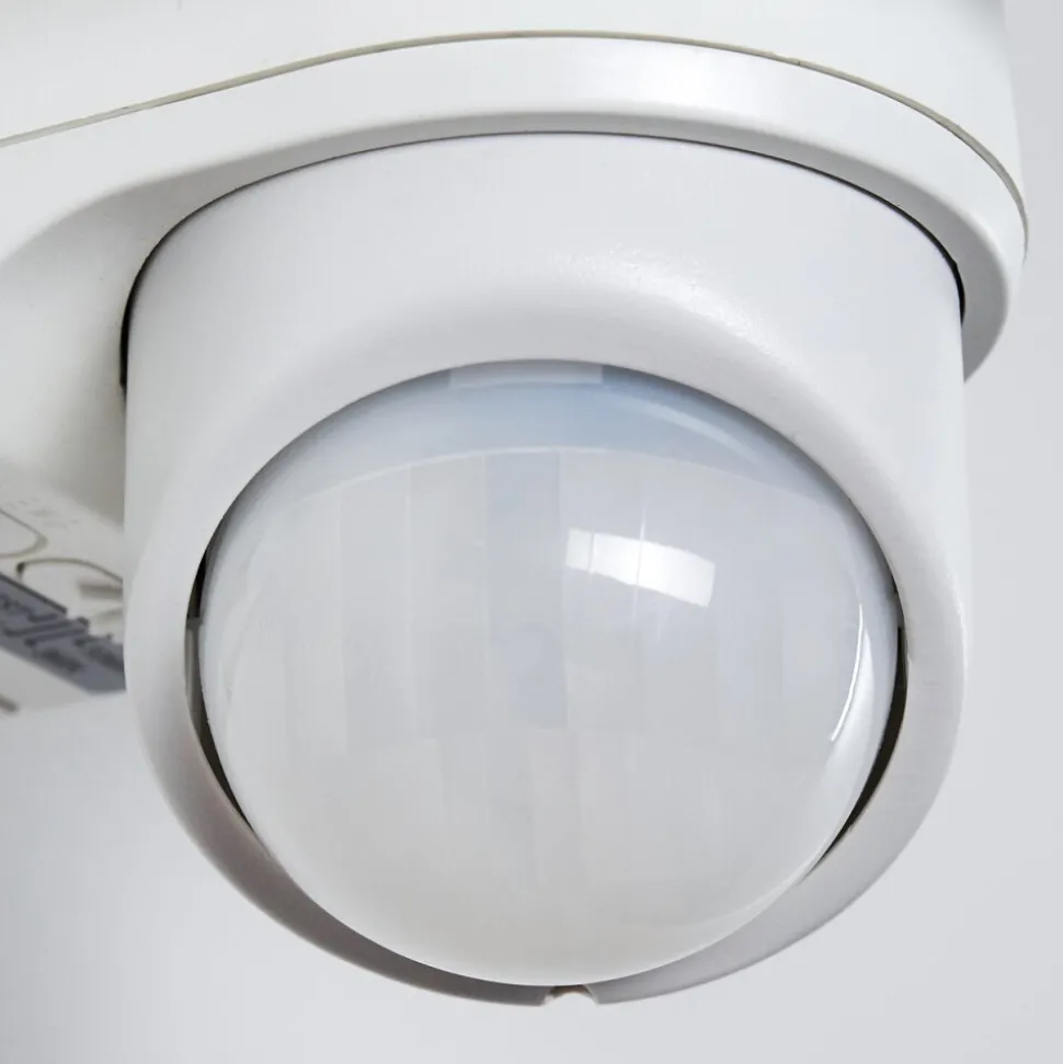 Applique Murale D'Exterieur Foroyar Led Blanc, 2 Lumieres, Detecteur De Mouvement