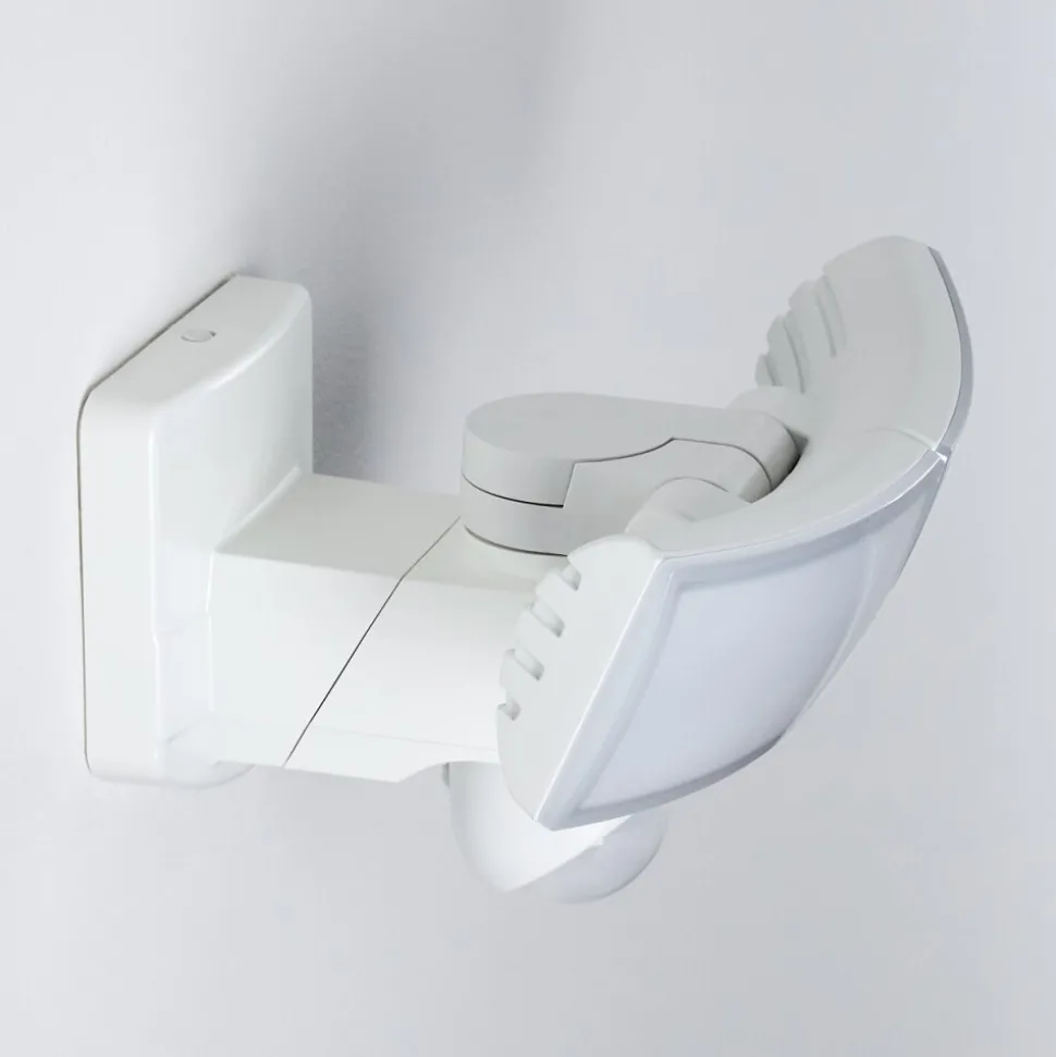 Applique Murale D'Exterieur Foroyar Led Blanc, 2 Lumieres, Detecteur De Mouvement
