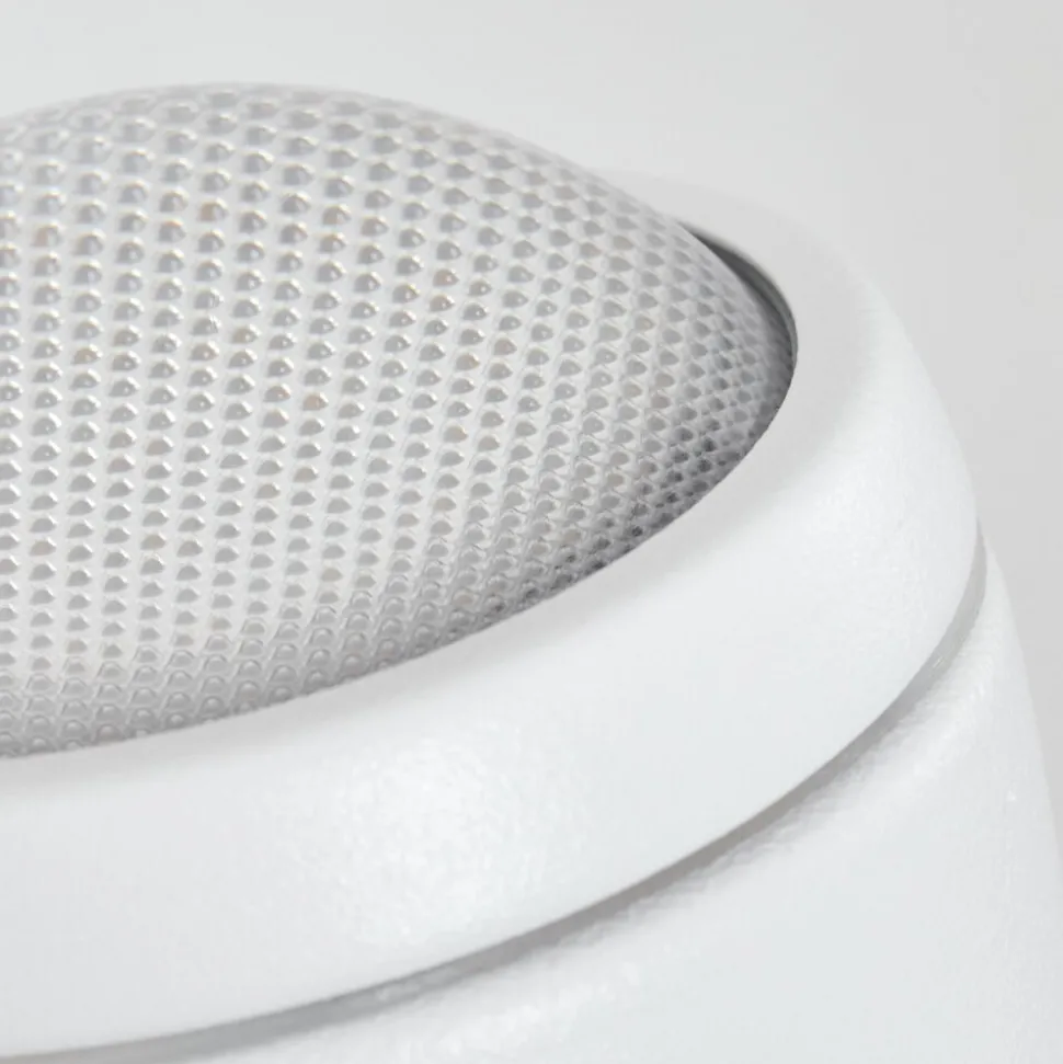 Applique Murale D'Exterieur Borlo Led Blanc, 2 Lumieres, Detecteur De Mouvement
