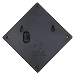 Applique Murale D'Exterieur Globo Solar Led Noir, 8 Lumieres, Detecteur De Mouvement