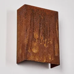 Applique Murale D'Exterieur Benin Led Rouille, 1 Lumiere