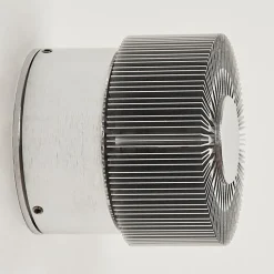 Applique Murale D'Exterieurvilches Led Aluminium, Argente, 1 Lumiere