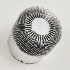 Applique Murale D'Exterieurvilches Led Aluminium, Argente, 1 Lumiere