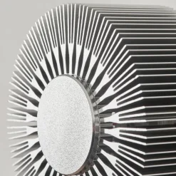 Applique Murale D'Exterieurvilches Led Aluminium, Argente, 1 Lumiere