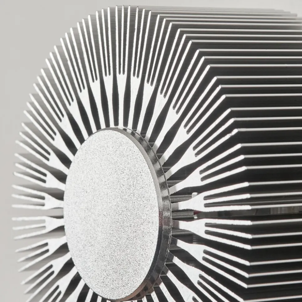 Applique Murale D'Exterieurvilches Led Aluminium, Argente, 1 Lumiere