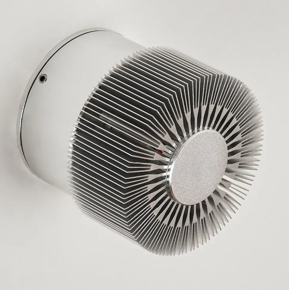 Applique Murale D'Exterieurvilches Led Aluminium, Argente, 1 Lumiere