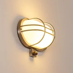 Applique Murale D'Exterieur Belmopan Acier Inoxydable, 1 Lumiere, Detecteur De Mouvement