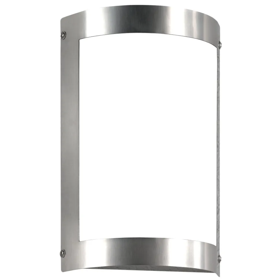 Applique Murale D'Exterieur Cmd Aqua Marco Led Acier Inoxydable, 1 Lumiere, Detecteur De Mouvement