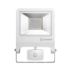 Applique Murale D'Exterieur Ledvance Polybar Blanc, 1 Lumiere, Detecteur De Mouvement