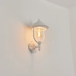 Applique Murale D'Exterieurtingha Blanc, 1 Lumiere