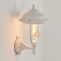 Applique Murale D'Exterieurtingha Blanc, 1 Lumiere