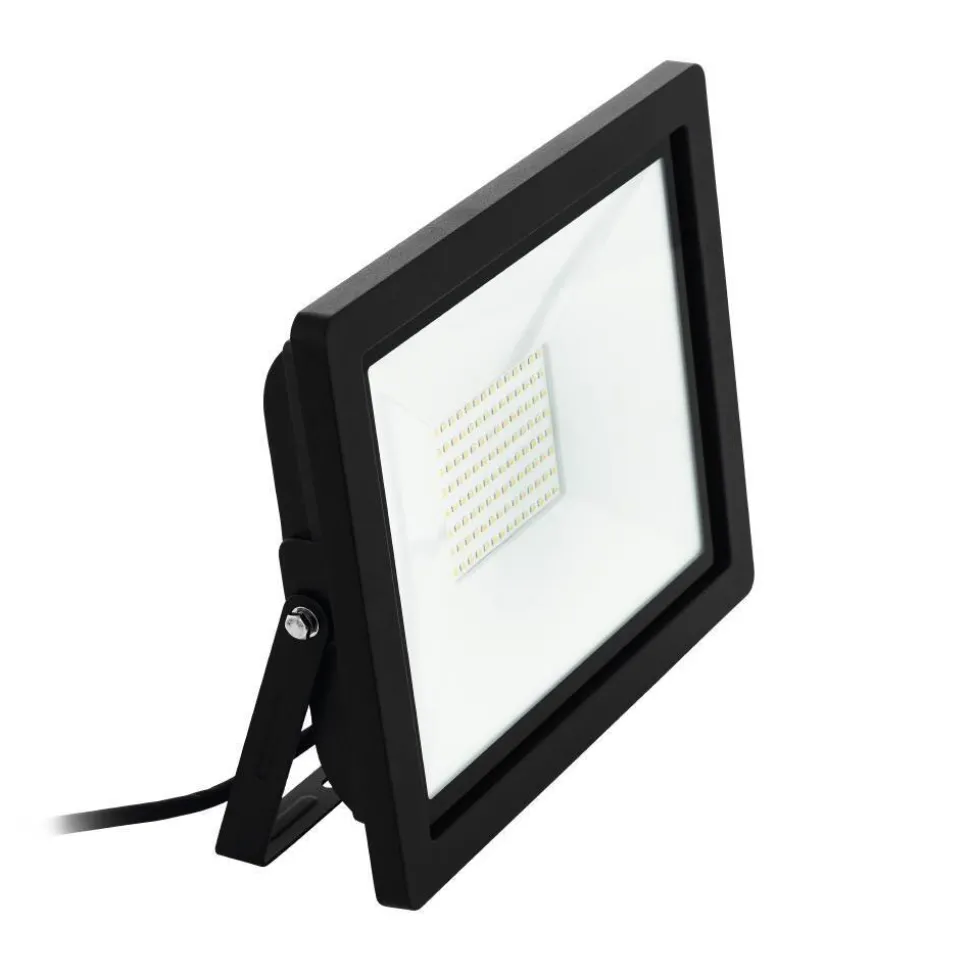 Applique Murale D'Exterieur Eglo Faedo Led Noir, 1 Lumiere