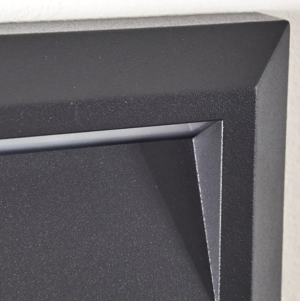 Applique Murale D'Exterieur Alkmaar Led Anthracite, 1 Lumiere