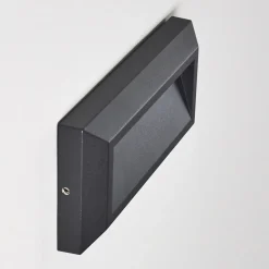 Applique Murale D'Exterieur Alkmaar Led Anthracite, 1 Lumiere
