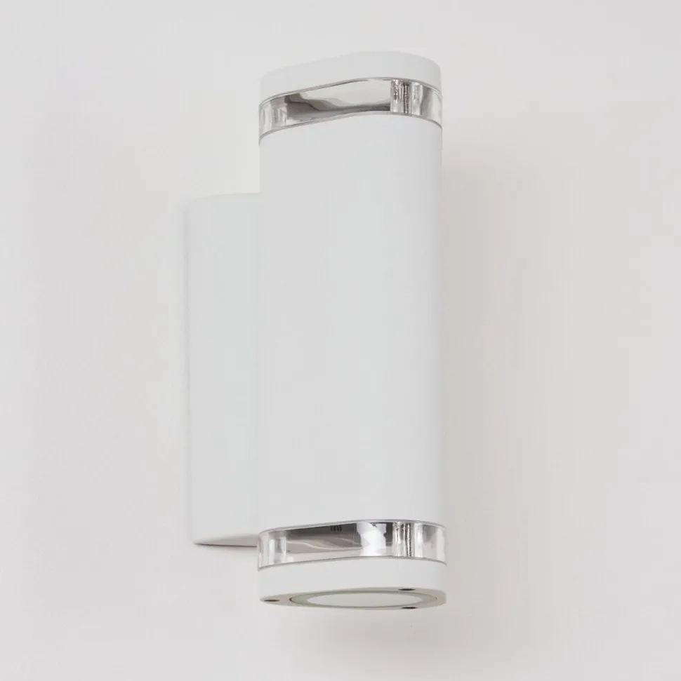 Applique Murale D'Exterieuramyton Blanc, 2 Lumieres