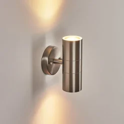 Applique Murale D'Exterieurbessiebelle Acier Inoxydable, 2 Lumieres