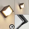 Applique Murale D'Exterieurvurey Led Noir, 1 Lumiere