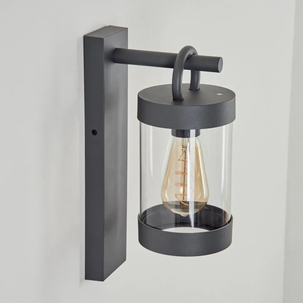 Applique Murale D'Exterieur Fulham Anthracite, 1 Lumiere
