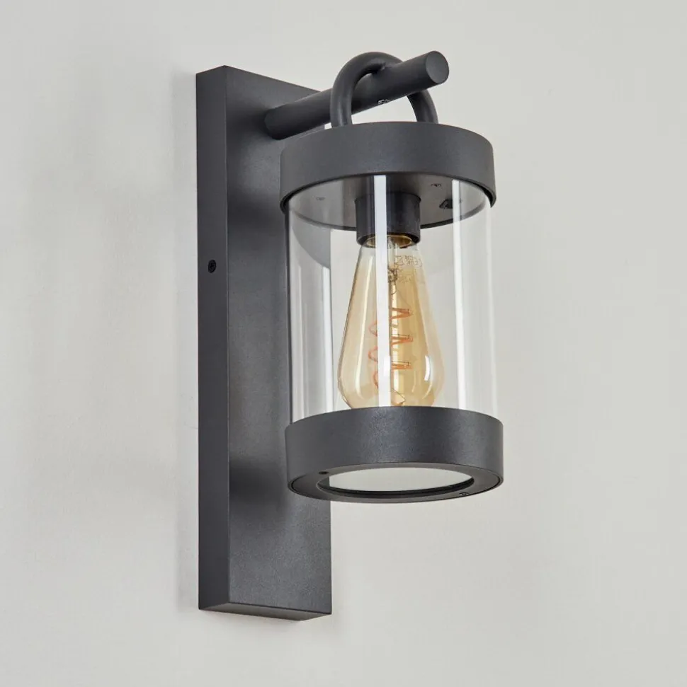 Applique Murale D'Exterieur Fulham Anthracite, 1 Lumiere