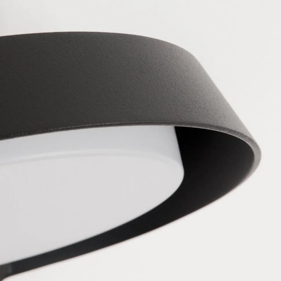 Applique Murale D'Exterieur Kelo Led Anthracite, 1 Lumiere, Detecteur De Mouvement