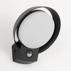 Applique Murale D'Exterieur Kelo Led Anthracite, 1 Lumiere, Detecteur De Mouvement