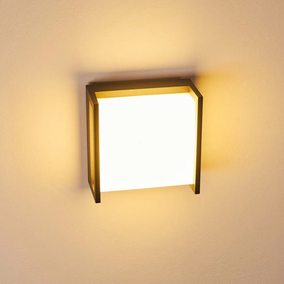 Applique Murale D'Exterieur Skove Led Anthracite, 1 Lumiere