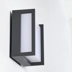 Applique Murale D'Exterieur Skove Led Anthracite, 1 Lumiere