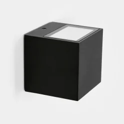 Applique Murale D'Exterieur Spidern Led Noir, 1 Lumiere