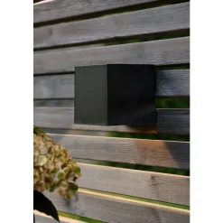 Applique Murale D'Exterieur Eglo Z_Solar Led Noir, 1 Lumiere